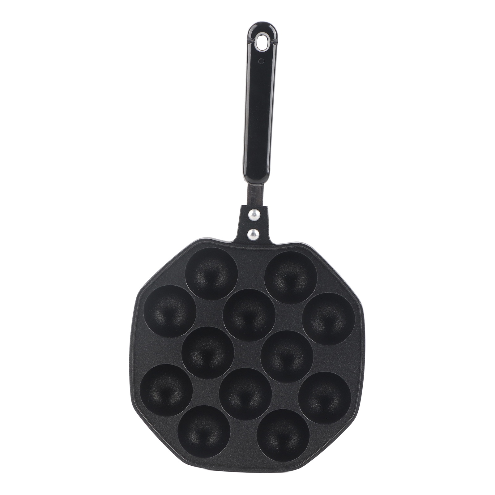 Takoyaki Grill Plate - กระทะอลูมิเนียม 12 หลุม สำหรับทำทาโกะยากิ แบบไม่ติดกระทะ ทำลูกปลาหมึก