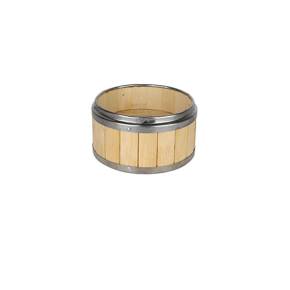 Bao Steamer Bamboo - ตะกร้าอบไอน้ำไม้ไผ่สำหรับติ่มซำ ซาลาเปา พร้อมฝาปิดไม้ไผ่ อุปกรณ์ครัว ตะกร้านึ่งอาหารจีน หม้อนึ่งไม้ไผ่