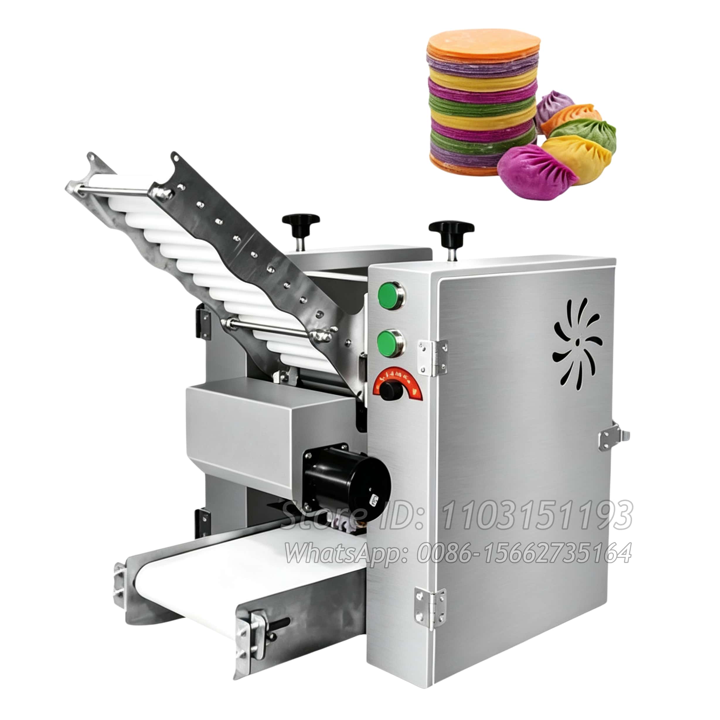 Spring Roll Wrapper - เครื่องทำแป้งโรตี พิต้า ซาโมซ่า โมโม เอมปานาดา ติ่มซำ