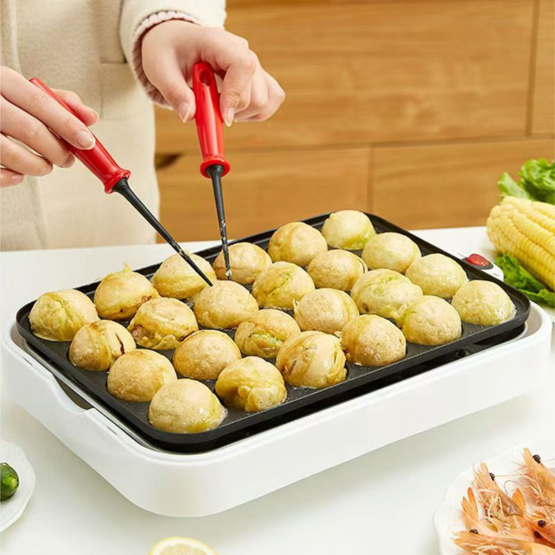 Takoyaki Grill Plate - 220V Chibi Maruko เครื่องเบเกอรี่ไฟฟ้าเครื่องทําทาโกะยากิ Octopus Balls