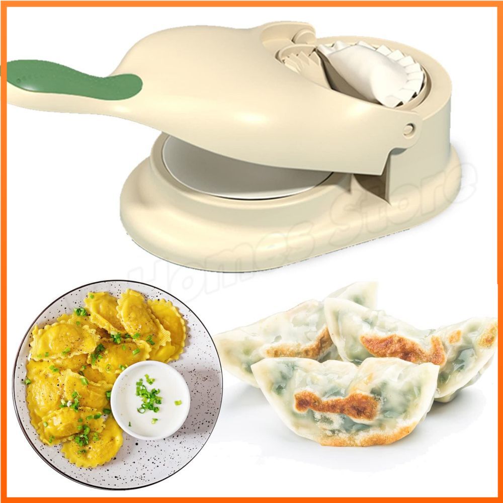 Momo Mold Press - เครื่องทำเกี๊ยว 2 in 1 เครื่องกดโมโมะอเนกประสงค์ แม่พิมพ์เกี๊ยวแบบทำเอง