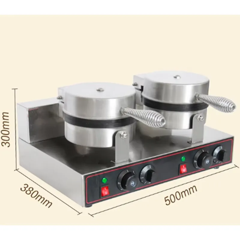 เครื่องทำขนมกรอบไฟฟ้า EU รุ่นป - Waffle Cone Maker บทวิจารณ์และราคา