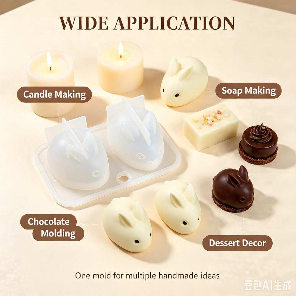 แม่พิมพ์ซิลิโคนรูปกระต่าย 3 มิ - Bunny Cake Mold บทวิจารณ์และราคา