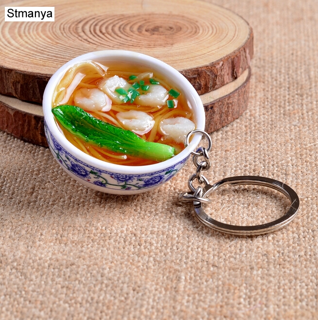 ใหม่จําลองอาหาร Key ก๋วยเตี๋ยว - Dim Sum Basket บทวิจารณ์และราคา
