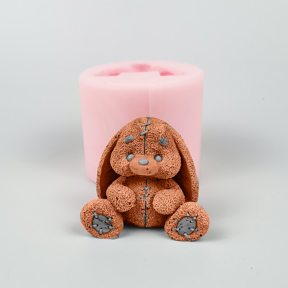 แม่พิมพ์ซิลิโคน 3D น่ารักการ์ต - Bunny Cake Mold บทวิจารณ์และราคา