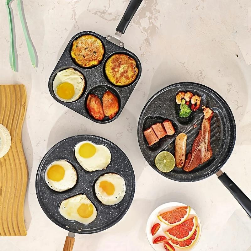 กระทะทำแพนเค้กไข่หลายช่องแบบไม - Mini Pancake Griddle บทวิจารณ์และราคา