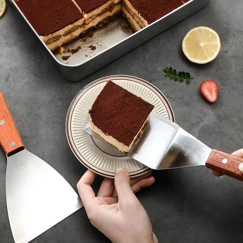ตะหลิวทำขนมเค้ก พิซซ่า อุปกรณ์ - Okonomiyaki Spatula บทวิจารณ์และราคา