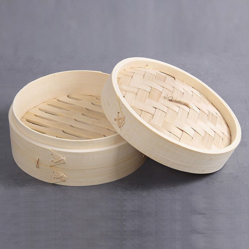 ซึ้งนึ่งอาหารจีน ซึ้งไม้ไผ่ สำ - Bao Steamer Bamboo บทวิจารณ์และราคา