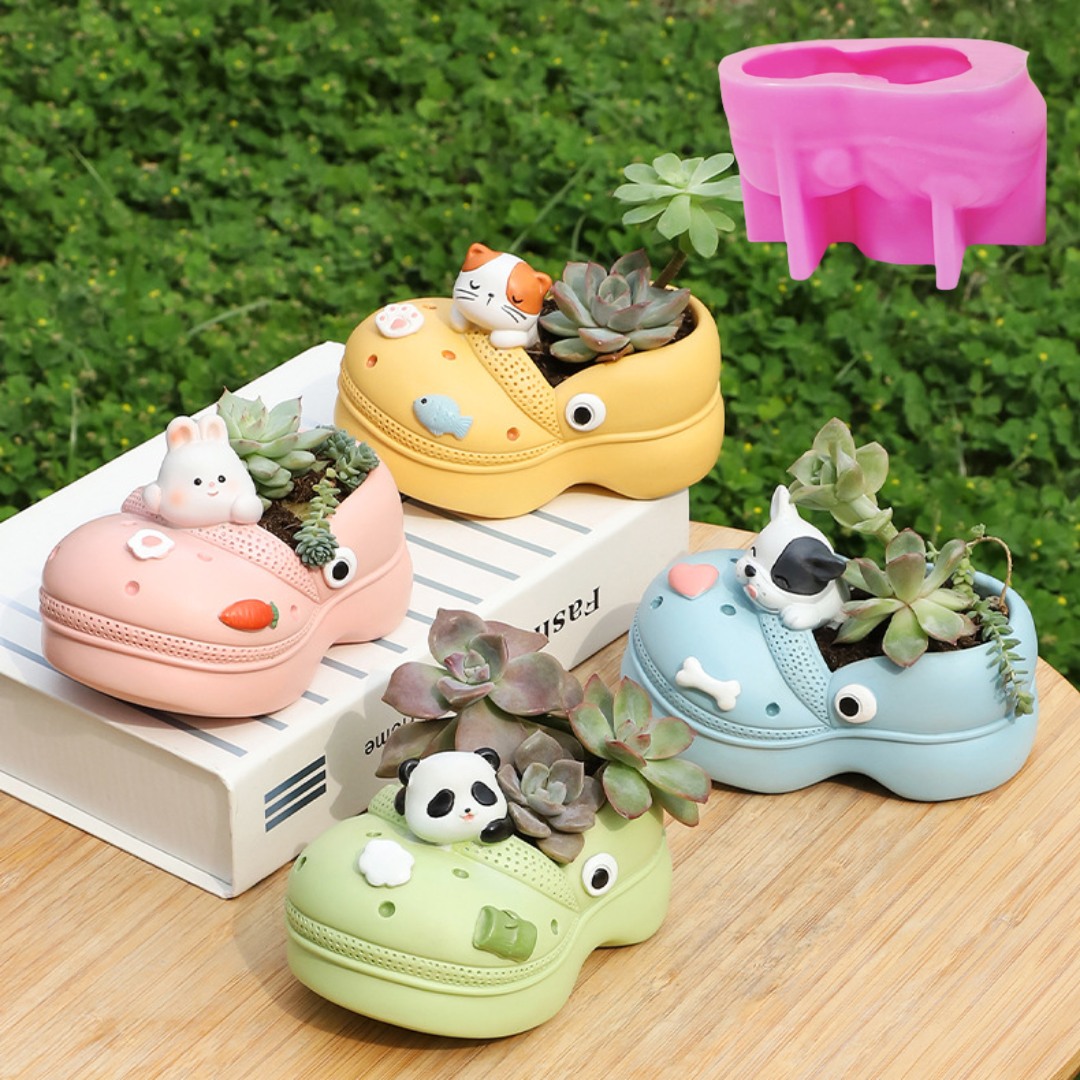3D สัตว์รองเท้าแตะ Succulent พ - Potsticker Mold บทวิจารณ์และราคา