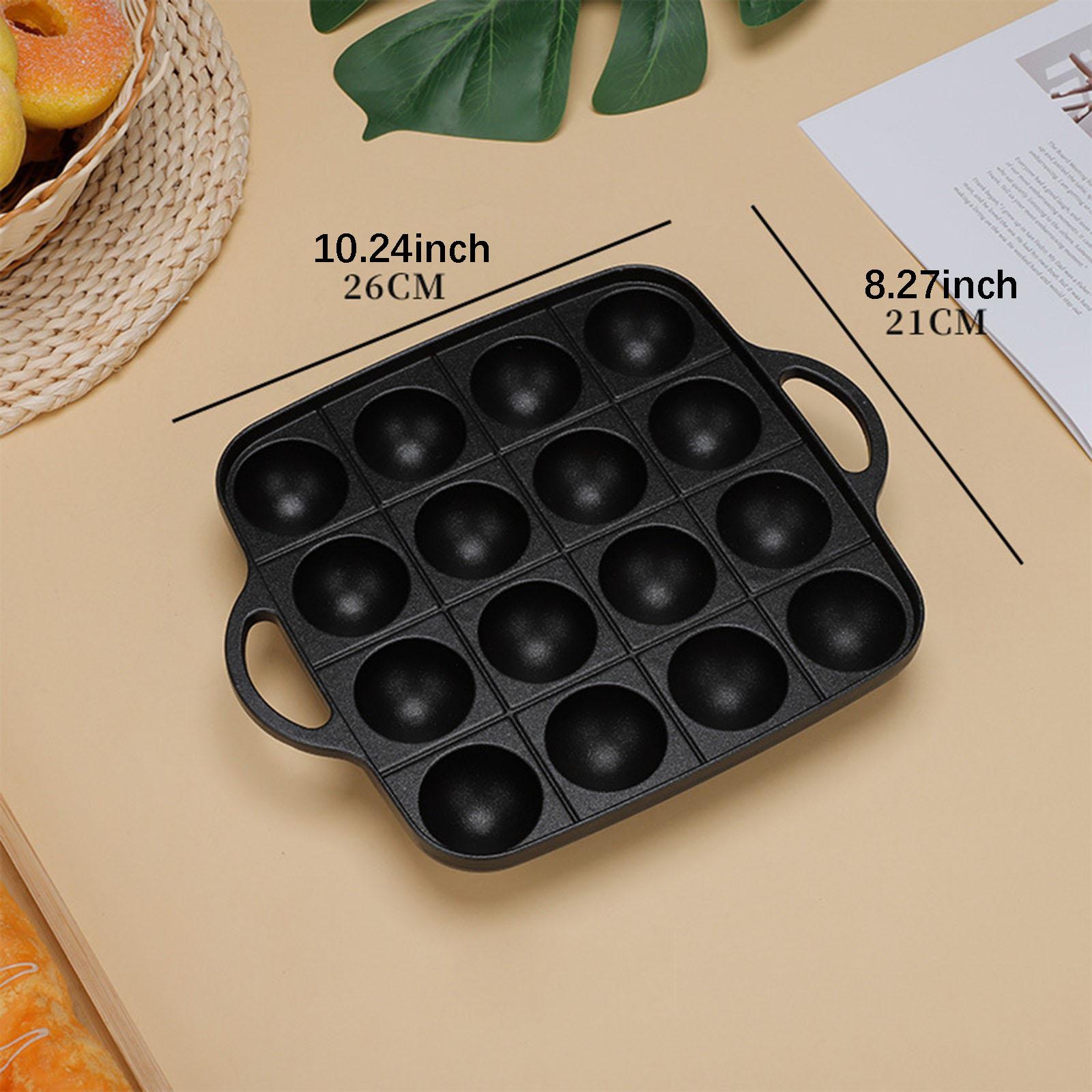 กระทะย่างทาโกะยากิ 16 ช่อง กระ - Takoyaki Grill Plate บทวิจารณ์และราคา