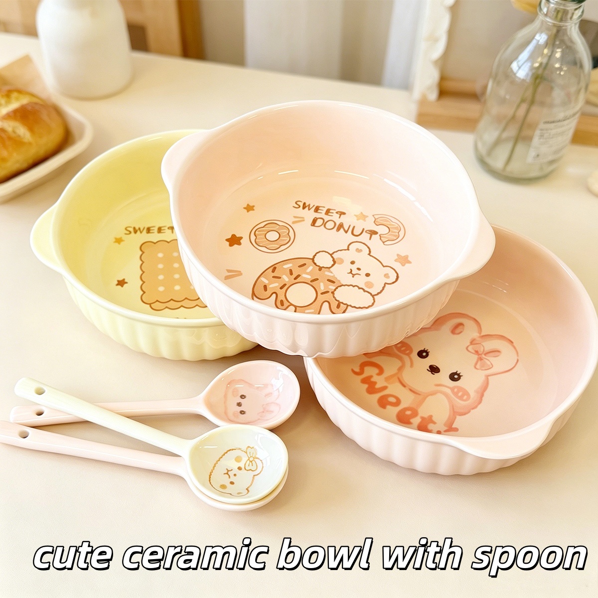 ชามเซรามิคลายการ์ตูนหมีกระต่าย - Dim Sum Basket บทวิจารณ์และราคา