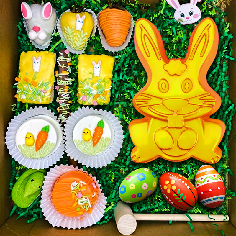 Easter Bunny ช็อกโกแลตแม่พิมพ์ - Bunny Cake Mold บทวิจารณ์และราคา
