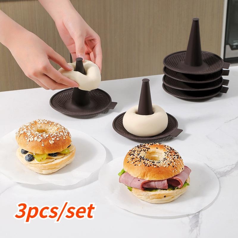 ชุดแม่พิมพ์ซิลิโคนทำโดนัท 3 ชิ - Donut Mold Silicone บทวิจารณ์และราคา