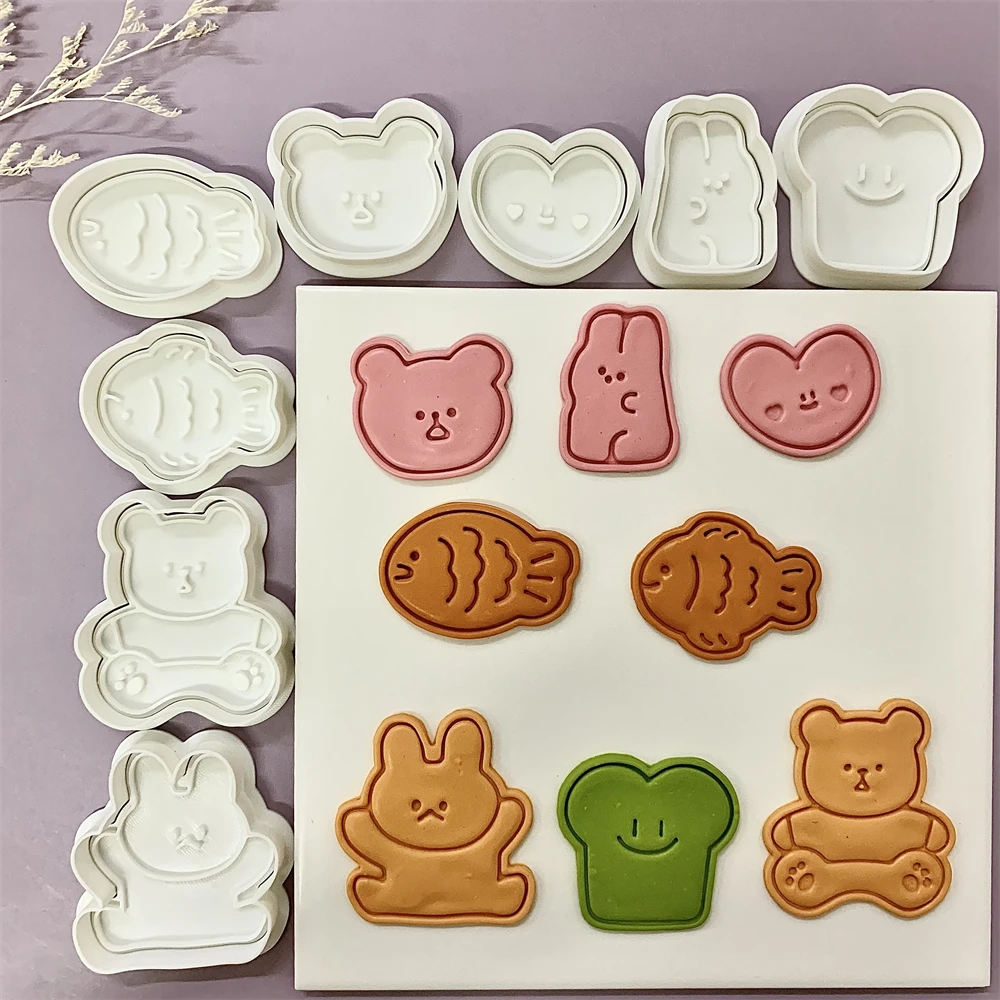 สัตว์น่ารักคุกกี้ลายนูนแสตมป์ป - Bunny Cake Mold บทวิจารณ์และราคา