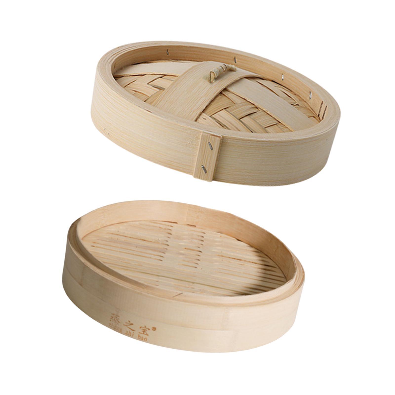 ตะกร้าหุงต้มจากไม้ไผ่ ทำด้วยมื - Bao Steamer Bamboo บทวิจารณ์และราคา