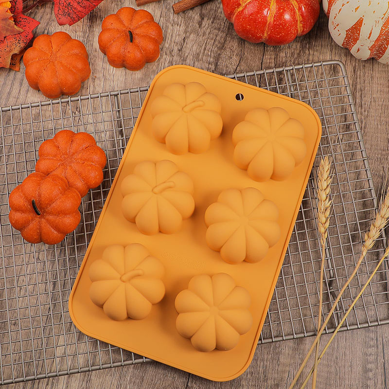 ถาดทำคัพเค้กฟักทองแม่พิมพ์เค้ก - Donut Mold Silicone บทวิจารณ์และราคา