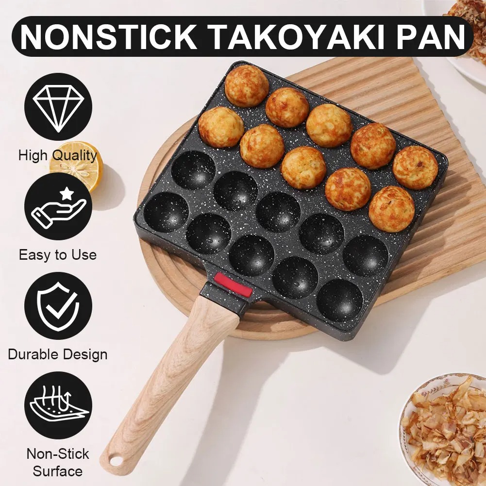 กระทะทาโกะยากิ 20 แม่พิมพ์ Tak - Takoyaki Grill Plate บทวิจารณ์และราคา