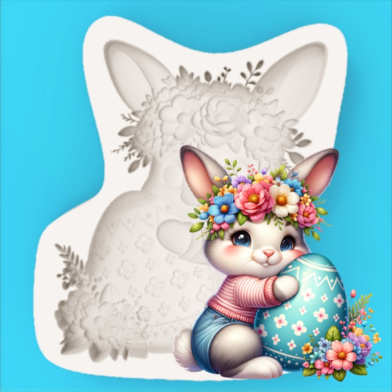 แม่พิมพ์ซิลิโคนรูปกระต่ายสำหรั - Bunny Cake Mold บทวิจารณ์และราคา