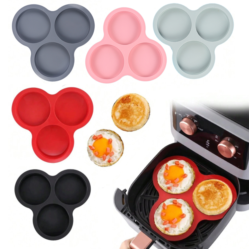 แม่พิมพ์ไข่ซิลิโคน Air Fryer ไ - Egg Waffle Pan บทวิจารณ์และราคา