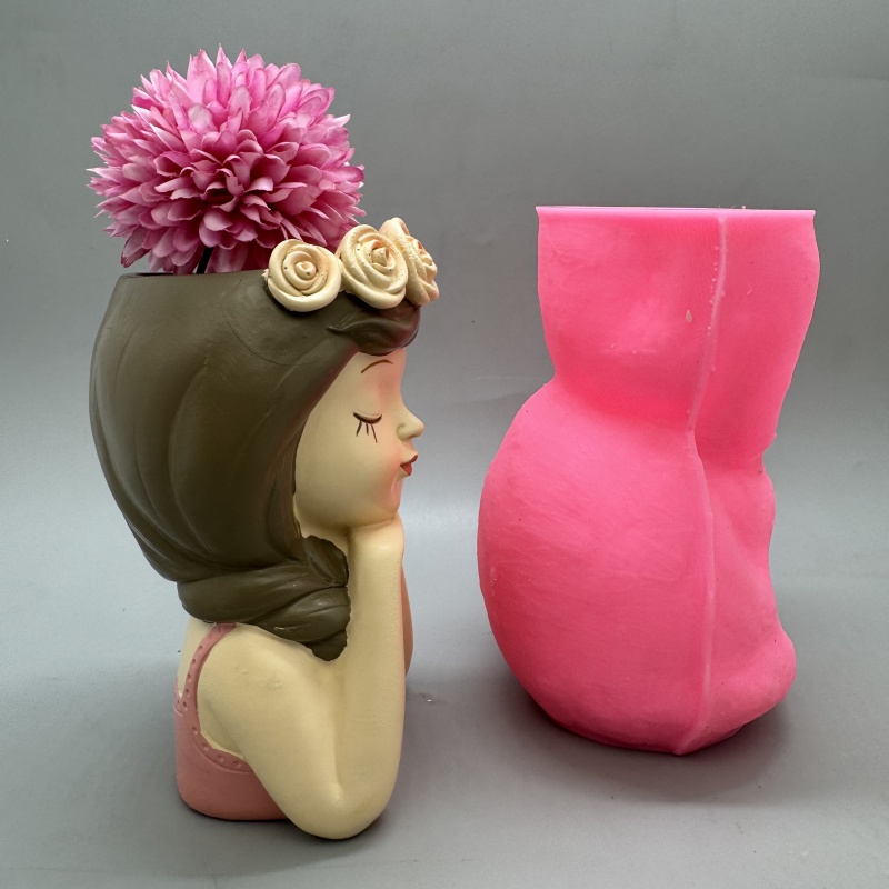 แม่พิมพ์ซิลิโคนกระถางดอกไม้สาว - Potsticker Mold บทวิจารณ์และราคา