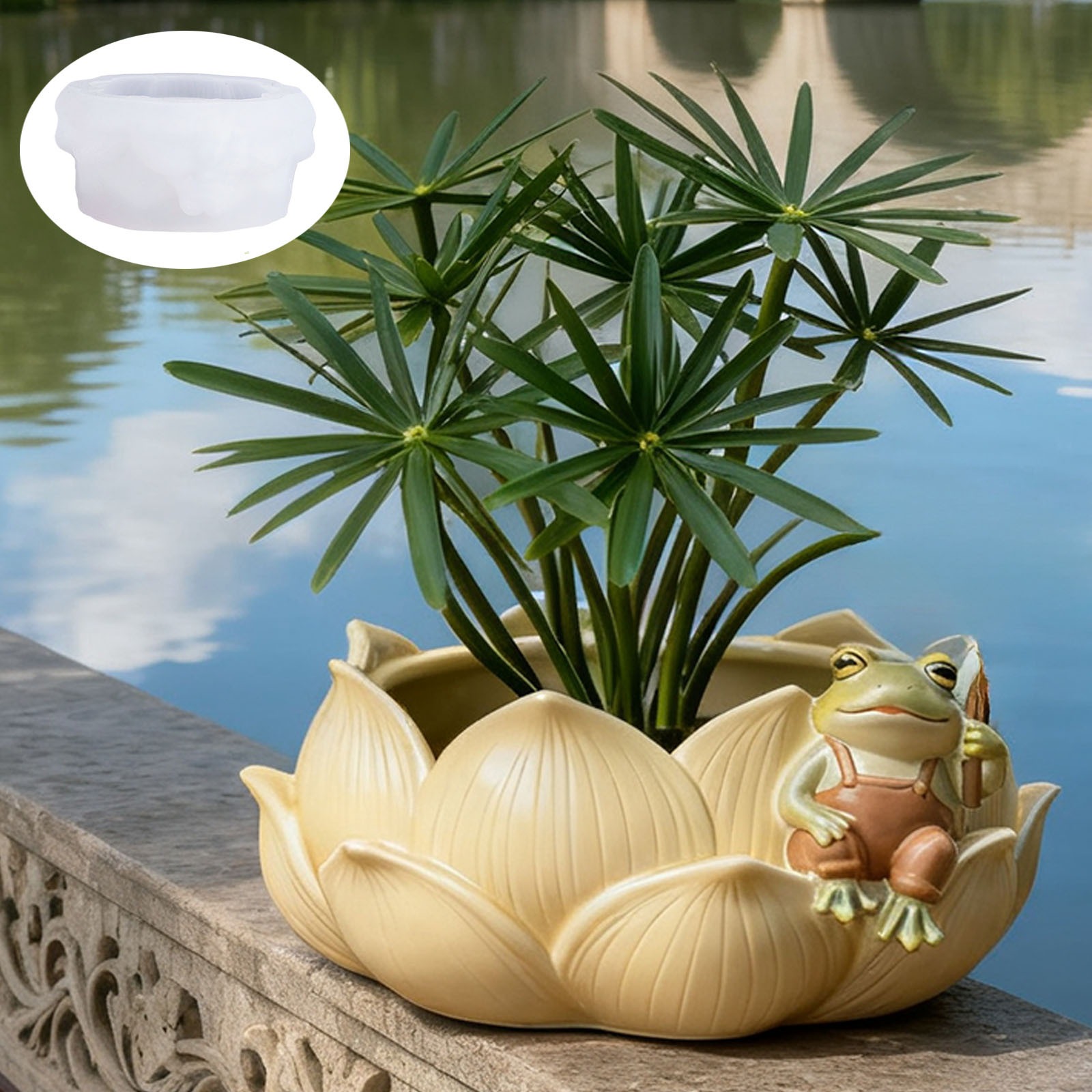 แม่พิมพ์กระถางดอกไม้ แม่พิมพ์ซ - Potsticker Mold บทวิจารณ์และราคา