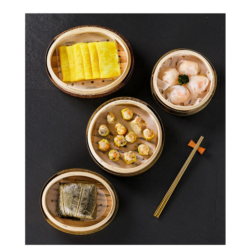 ตะกร้าอบไอน้ำสำหรับทำซาลาเปา ข - Bao Steamer Bamboo บทวิจารณ์และราคา