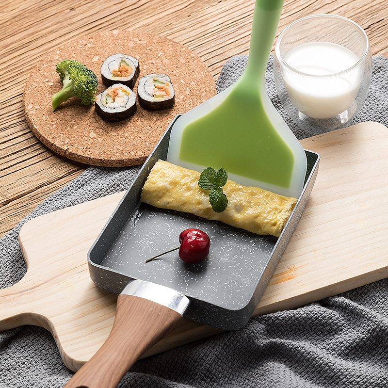 กระทะ Tamagoyaki ไข่เจียวสีดํา - Mini Pancake Griddle บทวิจารณ์และราคา
