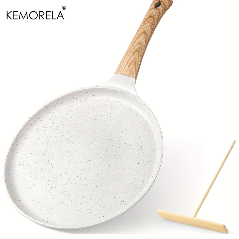 กระทะแพนเค้กเคลือบเซรามิกขนาด  - Mini Pancake Griddle บทวิจารณ์และราคา
