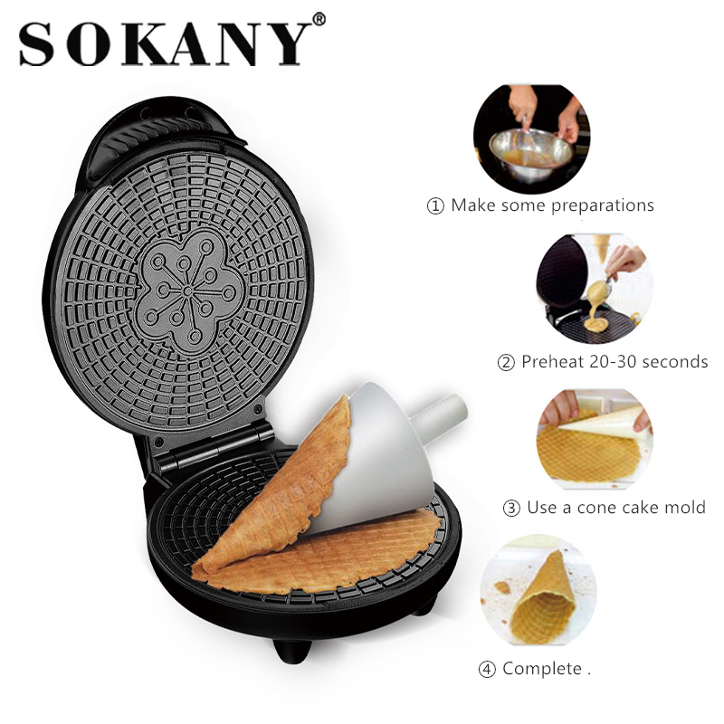 ไฟฟ้ากรอบเครื่องทําไข่ในครัวเร - Egg Waffle Pan บทวิจารณ์และราคา