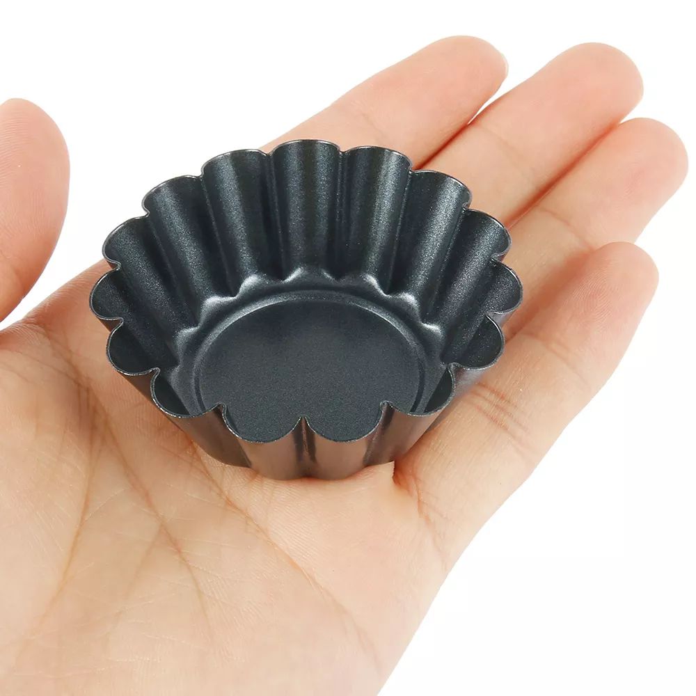 พิมพ์ทาร์ตทรงกลมขนาดเล็ก 4 ชิ้ - Egg Waffle Pan บทวิจารณ์และราคา