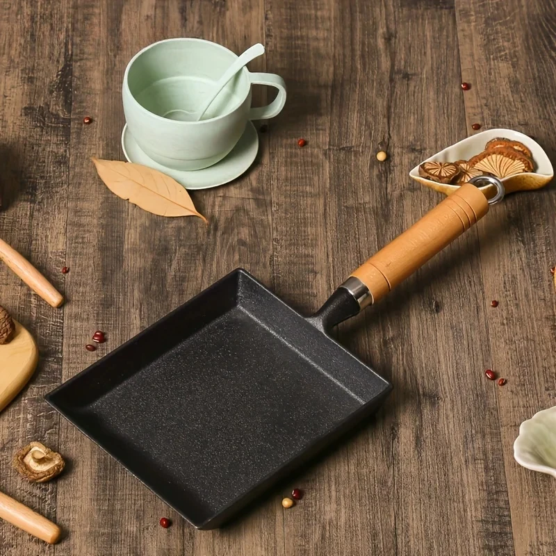 กระทะเหล็กหล่อญี่ปุ่น1ชิ้น pan - Egg Waffle Pan บทวิจารณ์และราคา