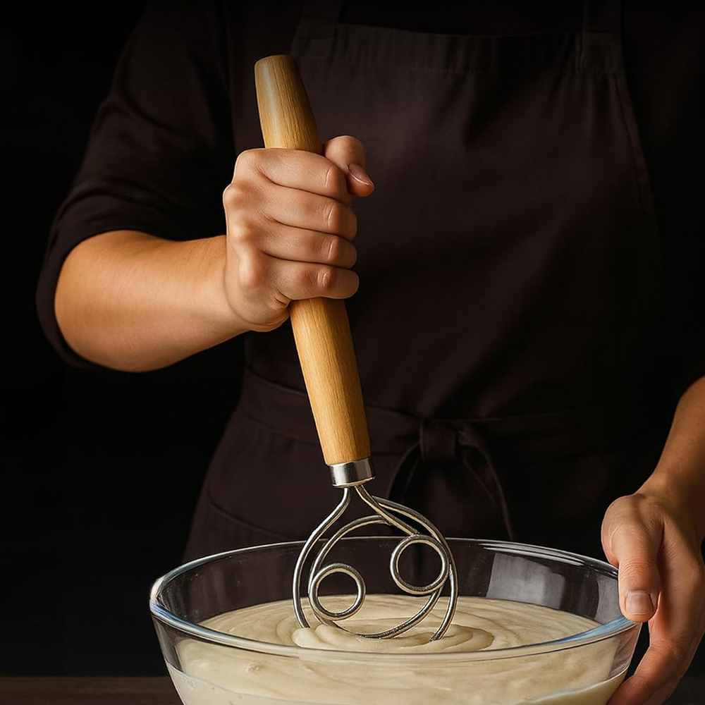 ตะกร้อมือทำแป้งสแตนเลส 304 พร้ - Danish Pancake Pan บทวิจารณ์และราคา