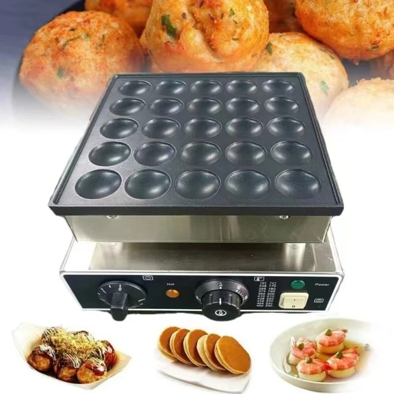 เตาอบแก๊สสำหรับทำขนมขบเคี้ยวเช - Takoyaki Grill Plate บทวิจารณ์และราคา