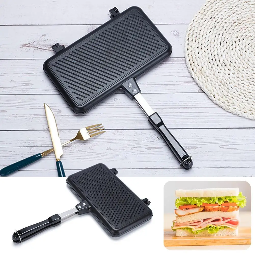 กระทะสองด้าน Non-Stick เครื่อง - Mini Pancake Griddle บทวิจารณ์และราคา