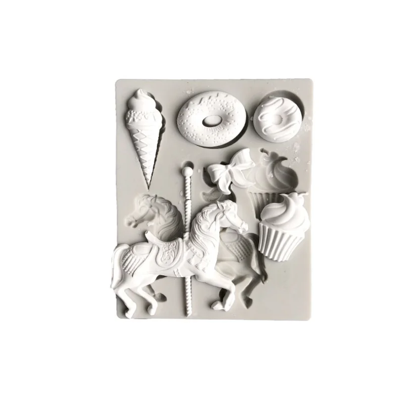 Trojan Horse ไอศกรีมโดนัทซิลิโ - Donut Mold Silicone บทวิจารณ์และราคา