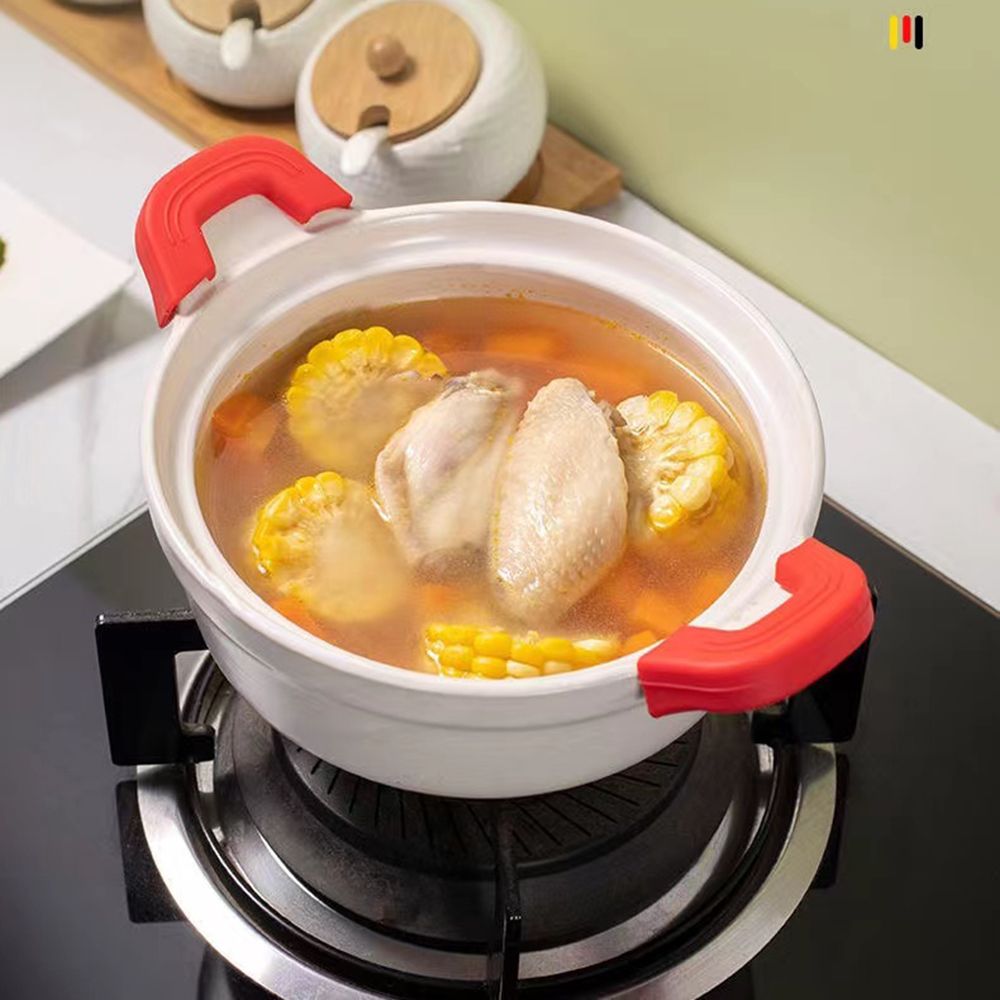 2PCS ซิลิโคน Anti-Scald หม้อ C - Cast Iron Corn บทวิจารณ์และราคา