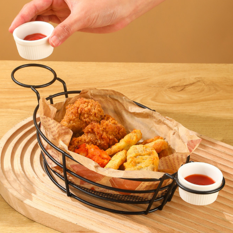 ตะกร้ารูปเรือสำหรับใส่เฟรนช์ฟร - Dim Sum Basket บทวิจารณ์และราคา