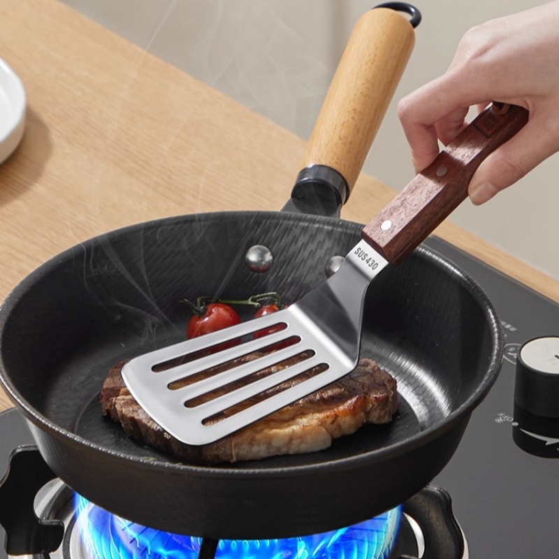 ไม้พายสแตนเลส COOKER KING และท - Okonomiyaki Spatula บทวิจารณ์และราคา