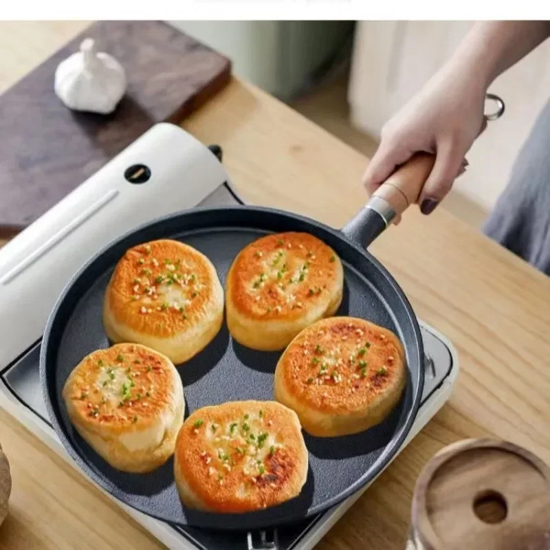 กระทะเหล็กหล่อขนาด 20 ซม. ด้าม - Egg Waffle Pan บทวิจารณ์และราคา